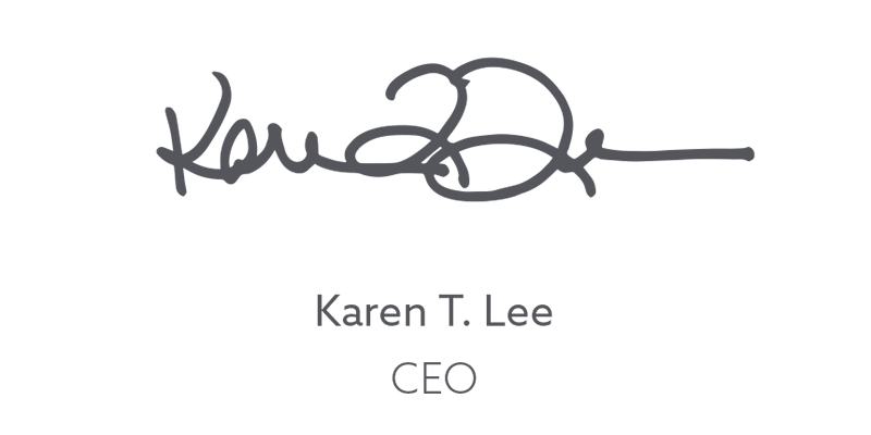 Karen T. Lee CEO