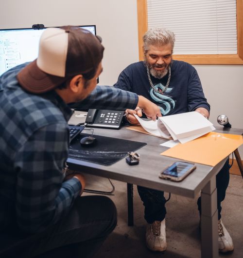 KBP staff and resident